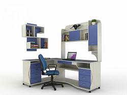 Распродажа - Компьютерный стол Мобли BMS (1570х1800х1200) Распродажа - Компьютерный стол Мобли BMS (1570х1800х1200)