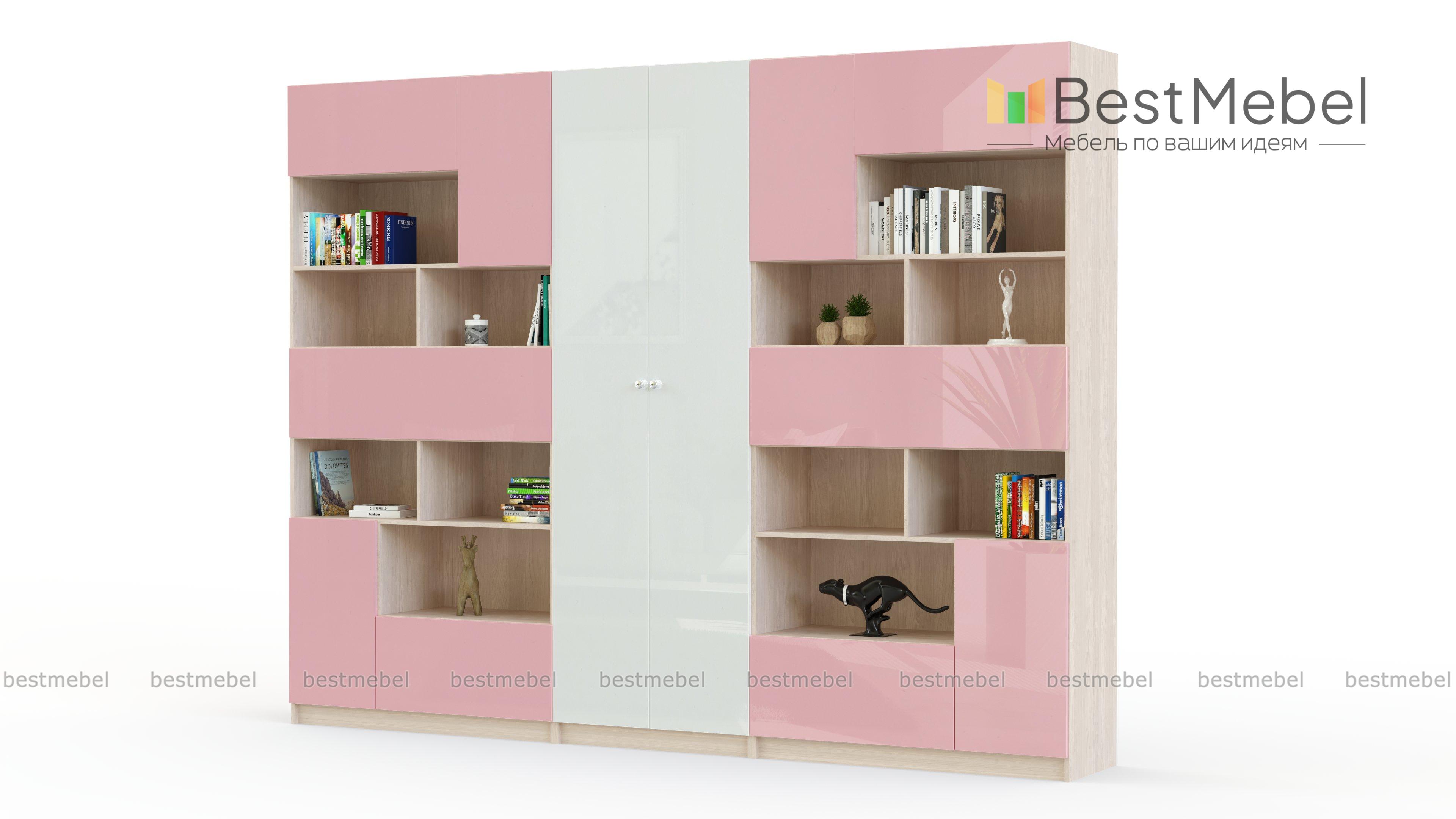 Шкаф-стеллаж Шелби-7 BMS - Фото