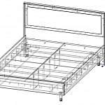Чертеж Кровать Токио 3 BMS