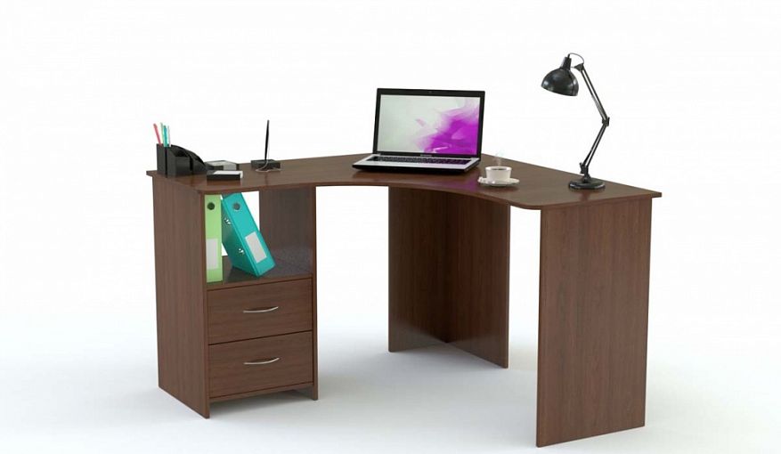 Письменный стол СКЛ-Угл120 BMS - Фото