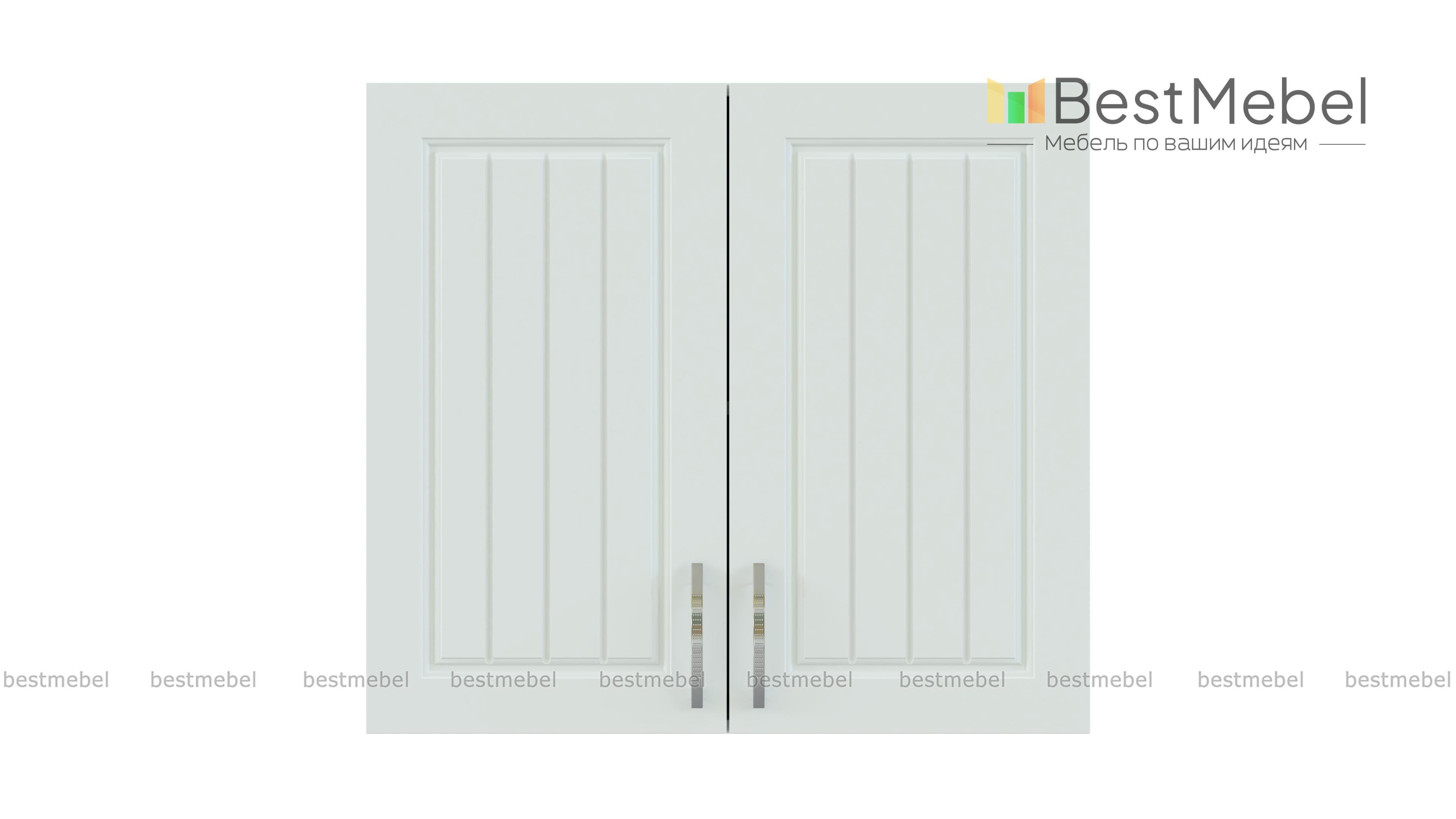 Шкаф навесной Снежная королева 2 двери BMS - Фото