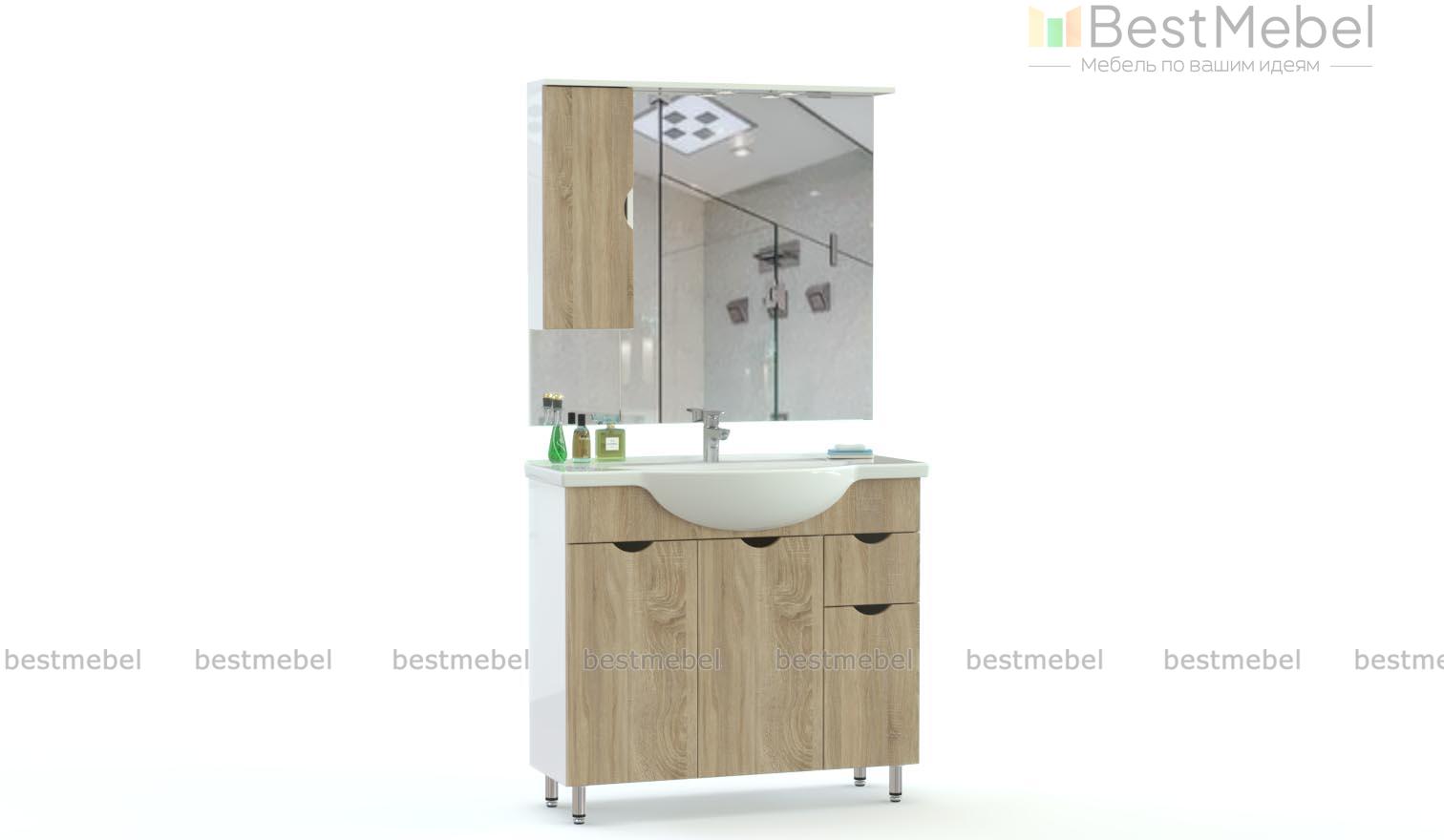 Мебель для ванной Линда 3 BMS - Фото