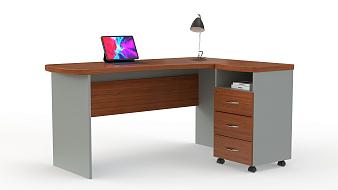 Распродажа - Стол с выкатной тумбой Офис-2 BMS (1500х800х450)