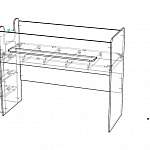 Чертеж Кровать Миф 23 BMS