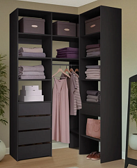 Распродажа - Гардеробная угловая Страйп 2 (1400*2200*1000) (1400х2200х1000)