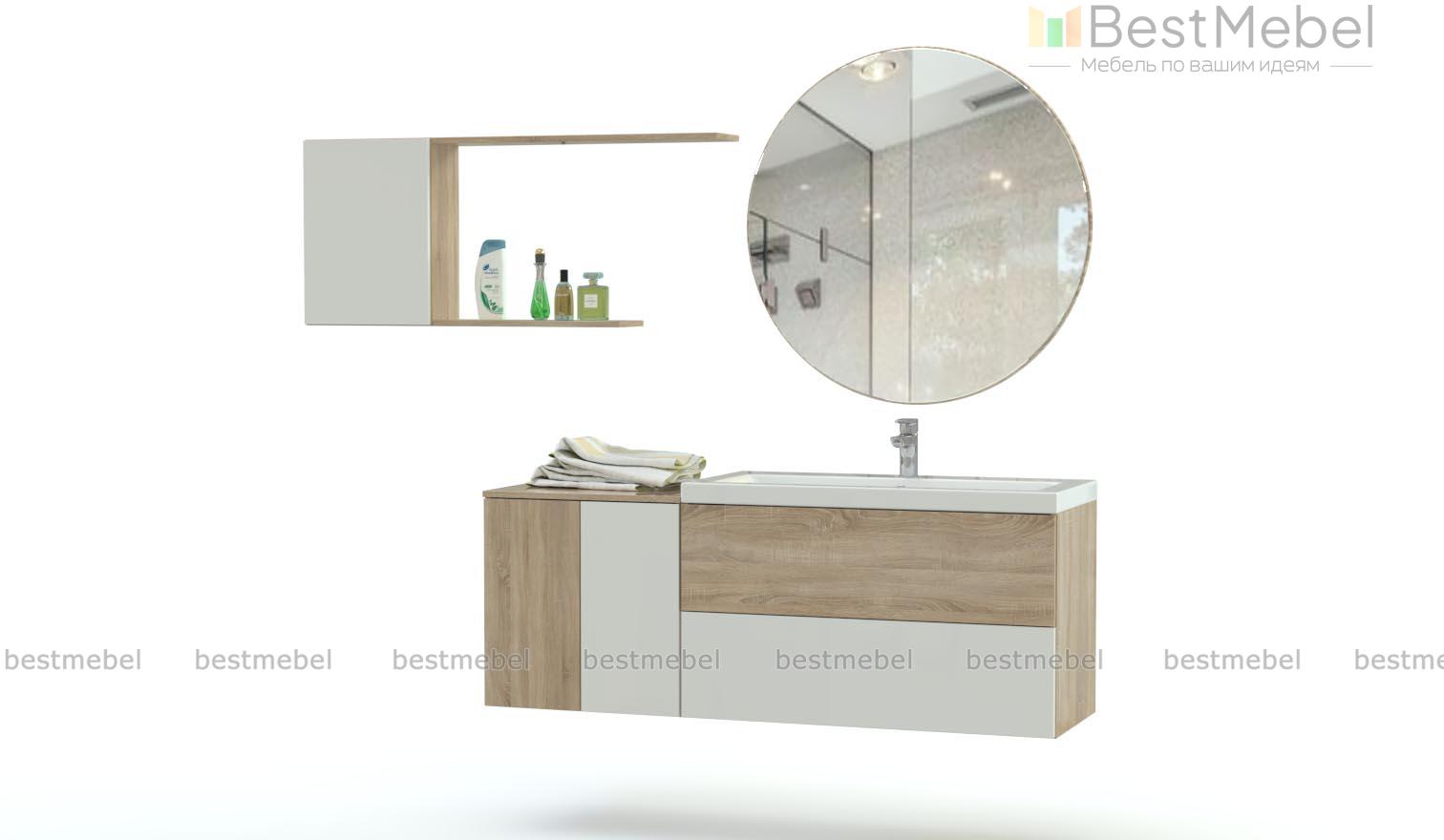 Комплект для ванной комнаты Плайн 5 BMS - Фото