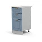 Шкаф нижний 3 ящика Палермо BMS - Фото 10