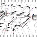 Схема сборки Кровать Sonata 1 BMS