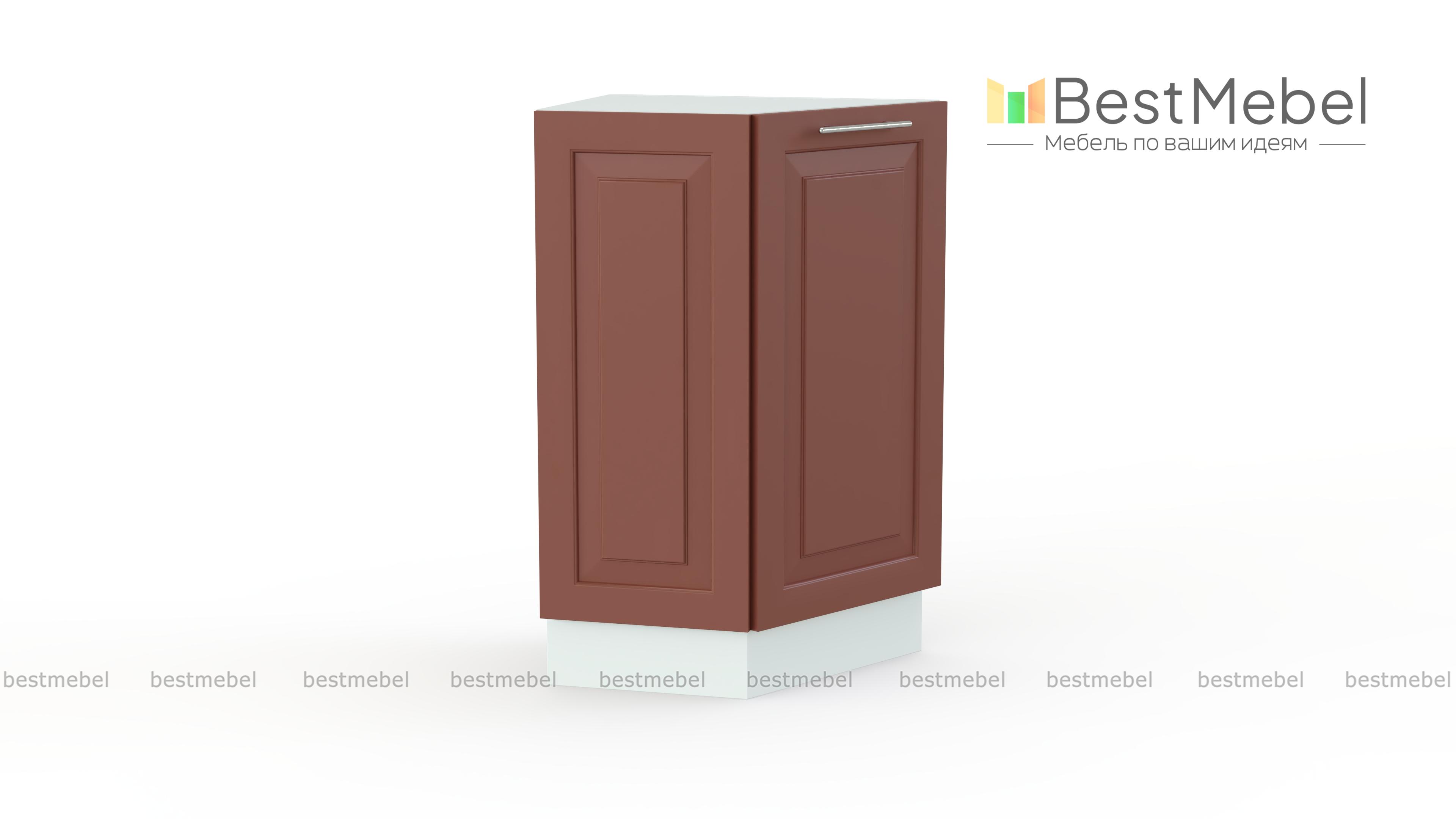 Шкаф нижний торцевой с фальшпанелью Ирен BMS - Фото