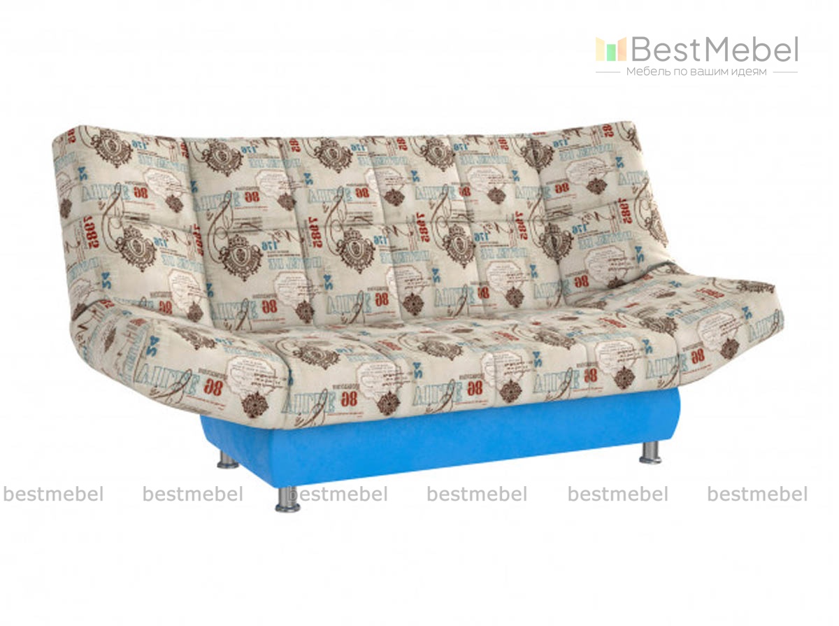Прямой диван Клик-Кляк Люкс - 44240 р, бесплатная доставка, любые размеры