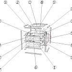 Схема сборки Тумба прикроватная Интегра 12 BMS
