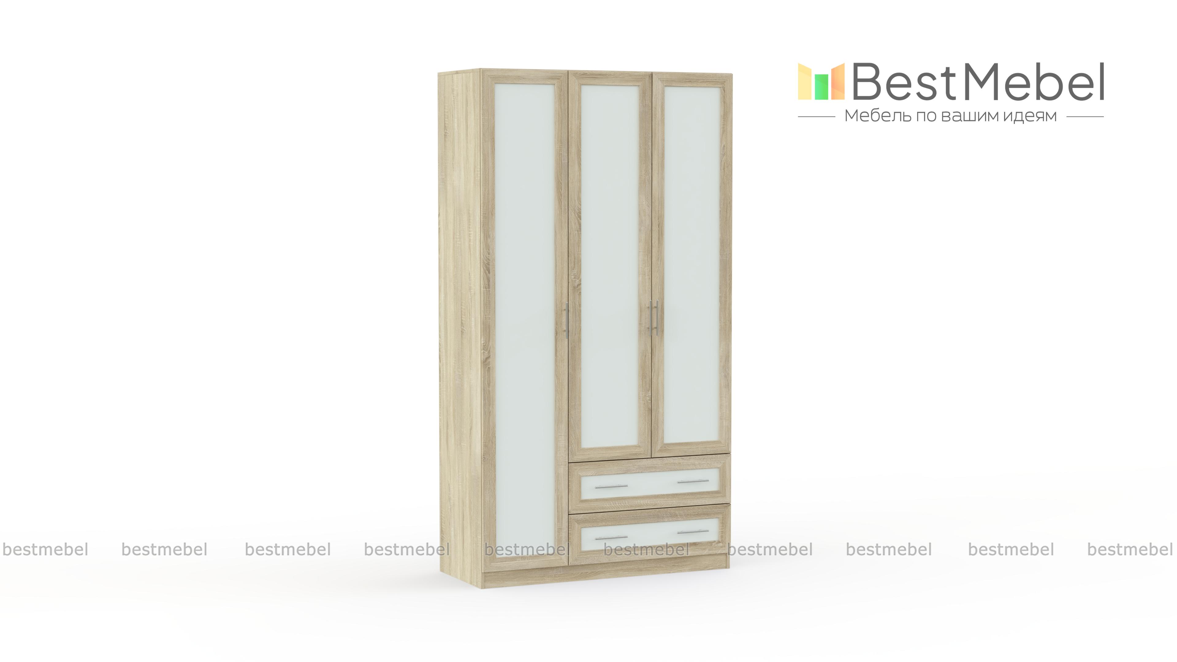 Распашной шкаф Крона 23 BMS - Фото