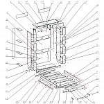 Схема сборки Шкаф-кровать трансформер Форт 2 BMS