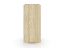 Распродажа - Угловой шкаф Глория 2.107 BMS(Белье -  Платье (угл.)) (600х2069х360)