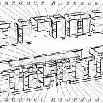 Схема сборки Кухня модульная Прага композиция 2 BMS