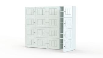 Распродажа - Комод для обуви Прайм 7 BMS (1770х1270х350)