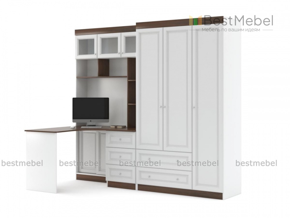Шкаф со столом Классик 19 BMS