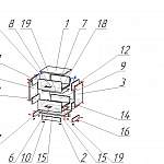 Схема сборки Прикроватная тумба Шелти 8 BMS