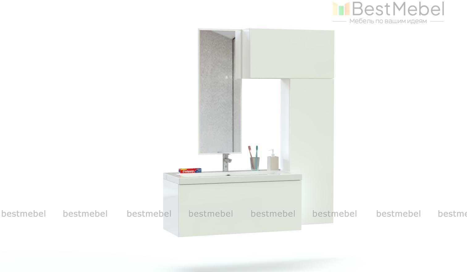 Комплект для ванной комнаты Агава 2 BMS - Фото