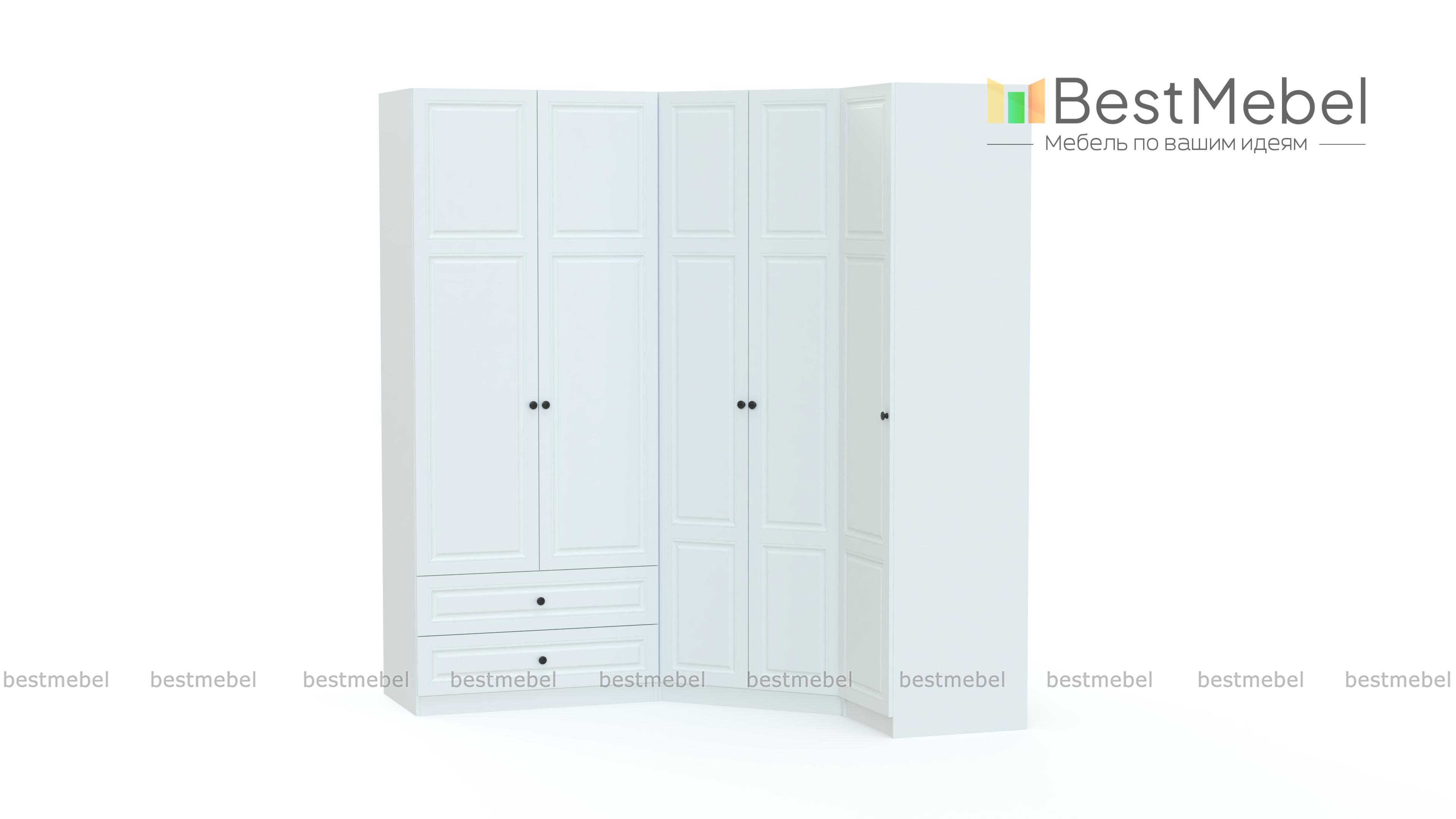 Шкаф угловой Франк 22 BMS - Фото