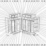 Схема сборки Угловой шкаф купе Соломея 2 BMS