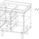 Схема сборки Обувница Пресли 13 BMS