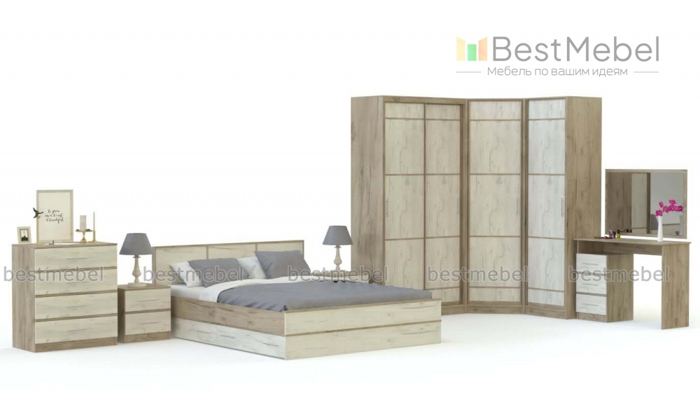 Мебель для спальни Сакура BMS