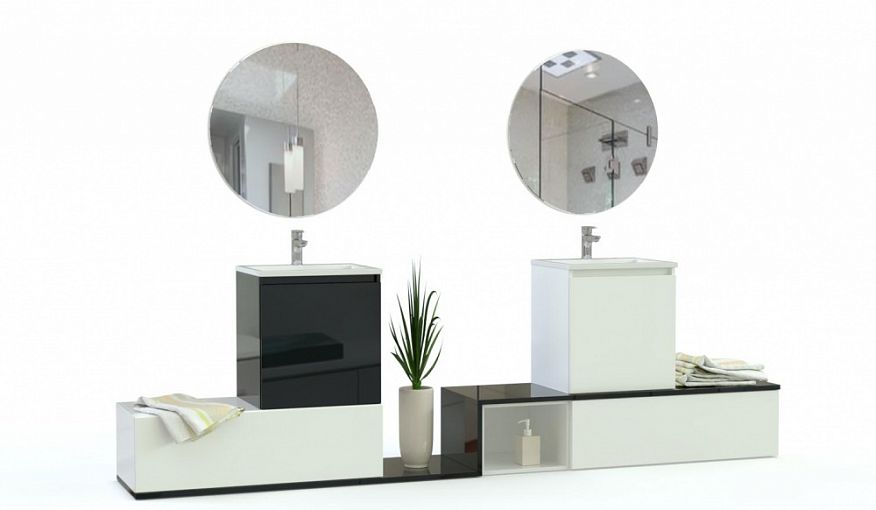 Мебель для ванной комнаты Ристо 5 BMS - Фото