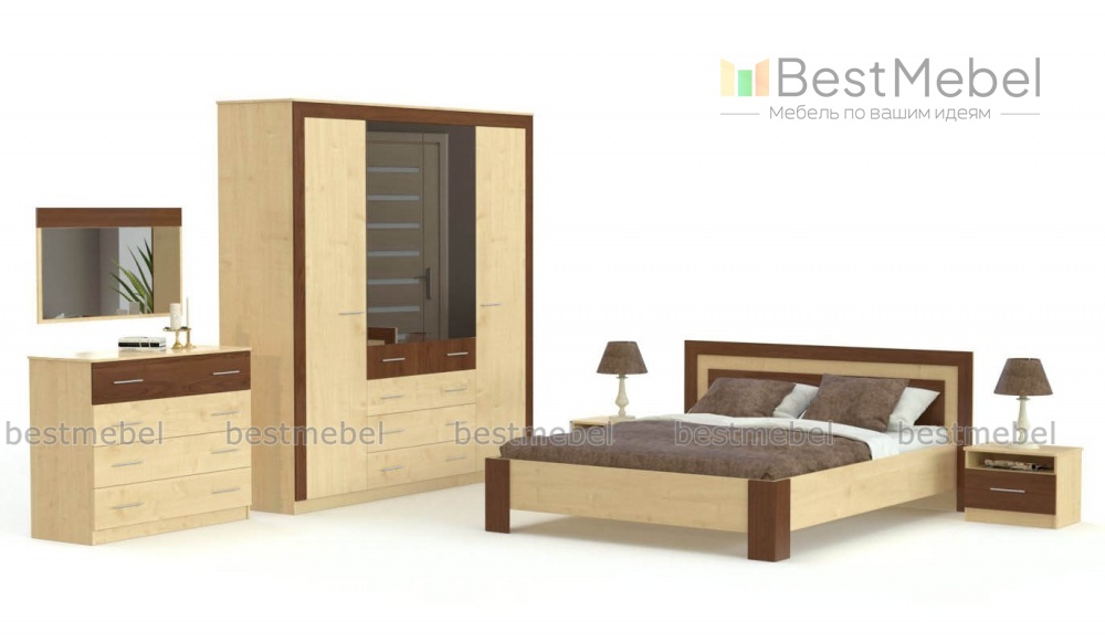 Мебель для спальни Эстель BMS