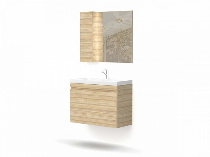Мебель для ванной Тромсе 80 дуб сонома BMS - Фото