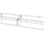Тумба под ТВ подвесная Вакс 1 BMS