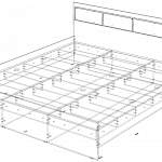 Чертеж Кровать Ольга-9 BMS