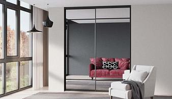 Распродажа - Шкаф-купе Берг BMS(Белье - Платье с полкой (2)) (900х2450х600)