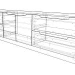 Комод Пастель Нео 21 BMS