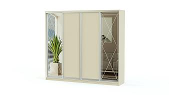 Распродажа - Шкаф-купе Оскар 2 BMS(Белье - Платье - Платье - Белье (3 полки) (4)) (3000х2200х570)