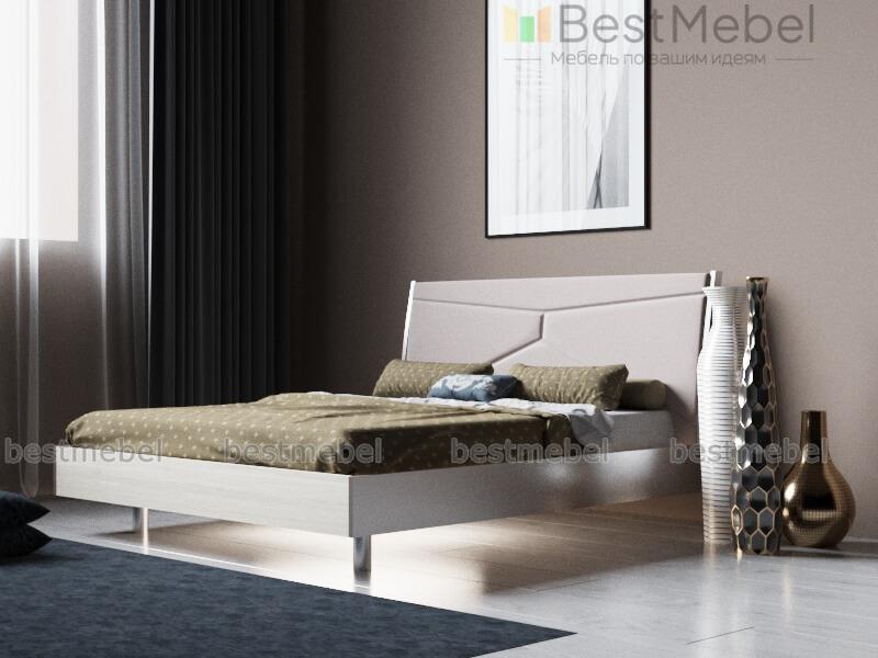 Кровать с подсветкой Ева BMS - Фото