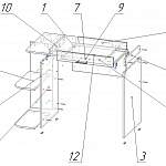 Схема сборки Стол для ноутбука Абсолют-2 BMS
