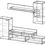 Чертеж Стенка Глянец 7 BMS