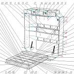 Схема сборки Шкаф-кровать трансформер Промо BMS