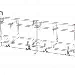 Чертеж Вешалка Геба 2 BMS