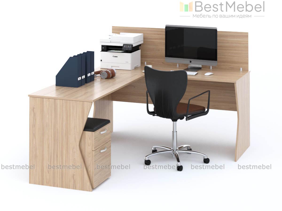 Офисный стол Лора 37 BMS - Фото
