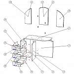 Схема сборки Столик туалетный Эльвира-21 BMS