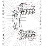 Схема сборки Геймерский стол Ньютон-4 BMS