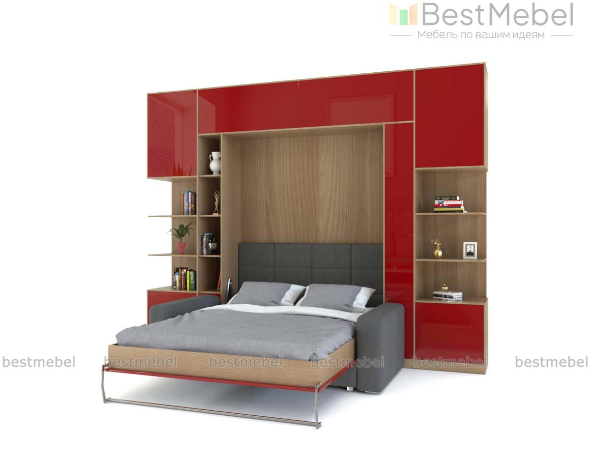 Шкаф-кровать с диваном Альтер BMS - Фото