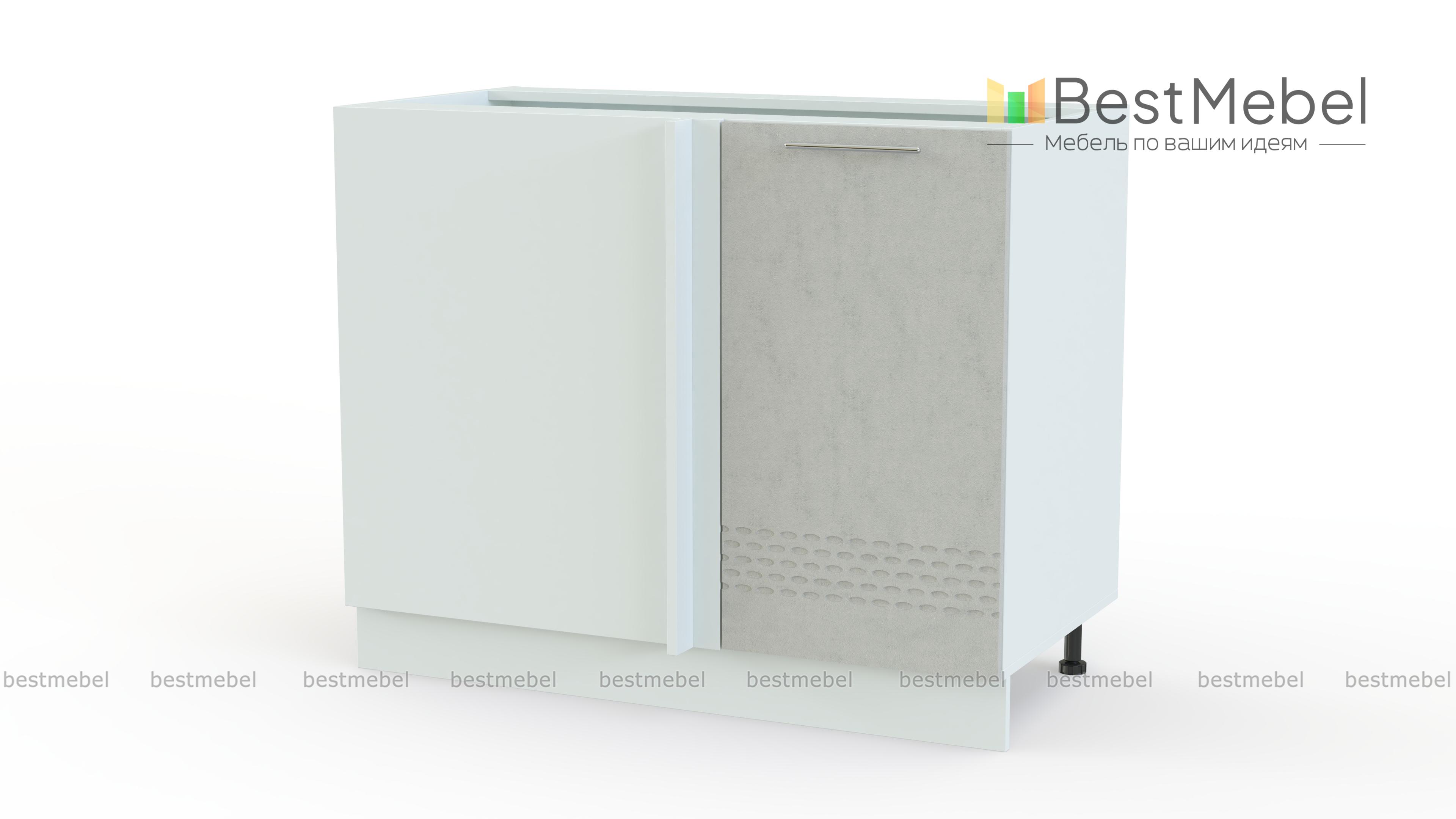 Шкаф нижний угловой 1000 Капля BMS - Фото