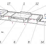 Схема сборки Стол письменный Джинни 160 BMS