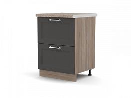 Распродажа - Шкаф нижний с 2-мя ящиками Одри BMS (500х820х550)