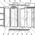 Схема сборки Распашной шкаф Вероника BMS