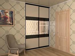 Распродажа - Шкаф-купе 4134 BMS(Платье - Платье (2 полки) (2)) (1500х2600х600)