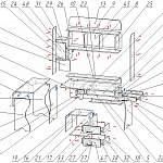 Схема сборки Компьютерный угловой стол Ралли BMS